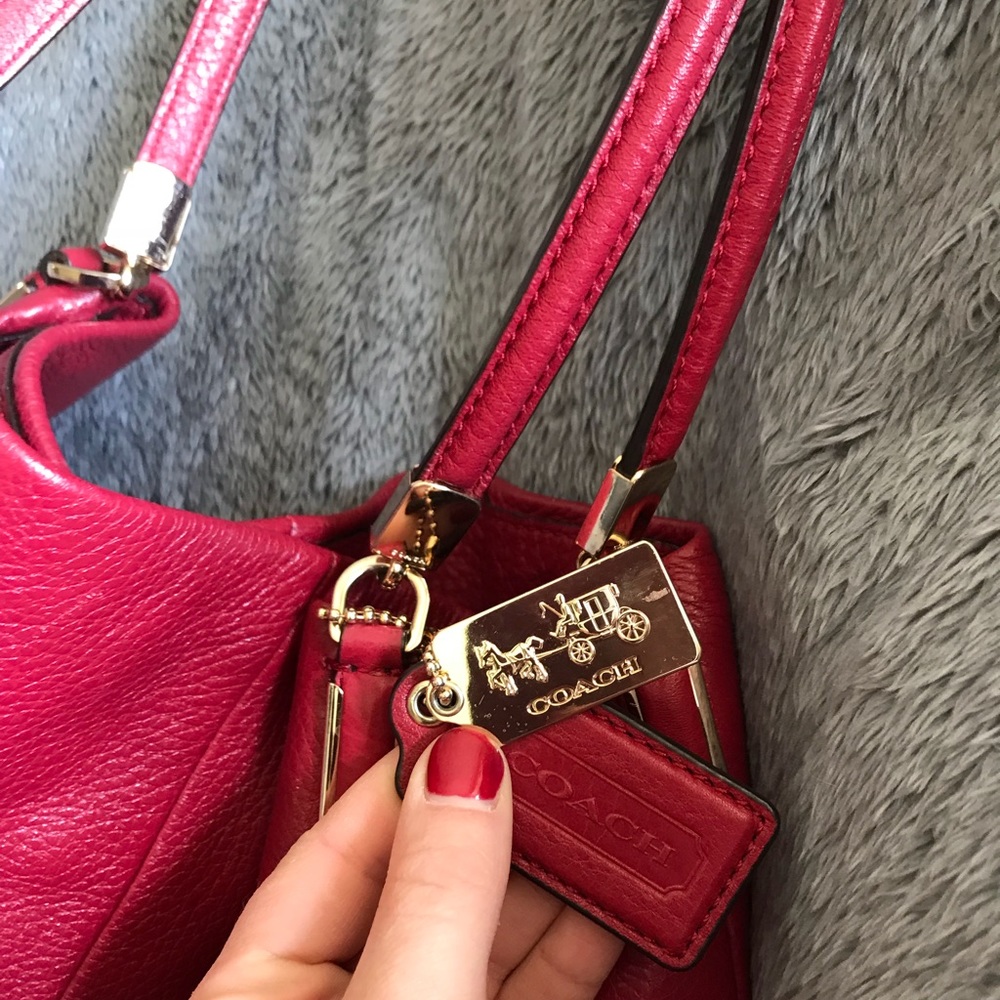 Coach authentic slouchy handbag